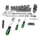 Набор инструментов, 1/2", 1/4", 72T, CR-V, 94 предмета, WINSO PRO - изображение 6