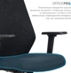 Крісло комп'ютерне офісне ергономічне OfficePro Fusion Black (OC577B) - зображення 12