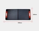Портативна сонячна панель Bimson Power BP100WSP 100 Вт для зарядних станцій - изображение 2