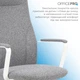 Крісло комп'ютерне офісне ергономічне OfficePro Shift Dark Gray (OC545DG) - зображення 8