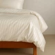 Пододеяльник U-Tek Сатин Двуспальный 160x220 см Boston Ivory Beige Stripe (IBS1622) - изображение 1