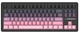 Клавиатура беспроводная Attack Shark M87 Pro V2 White Jade Switch Bluetooth/Wireless/USB Black-Pink (AS-6972792470467-B) - изображение 1