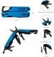 Мультиинструмент Schwarzwolf NOBLE 11 функций Синий (F2405702AJ3) - изображение 5
