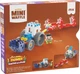 Конструктор Marioinex Mini Waffle Farmer: Трактор з плугом і Джеком 50 елементів 720687 (5903033907504) - зображення 2
