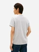 Футболка хлопковая длинная мужская Tommy Hilfiger Xm04438-P8F(Grey Heather) XL Серая с принтом (198296685213) - изображение 2