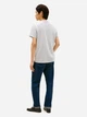 Футболка хлопковая длинная мужская Tommy Hilfiger Xm04438-P8F(Grey Heather) XL Серая с принтом (198296685213) - изображение 4