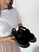 Лаконические босоножки из замши на удобной платформе Innoe 777558-3, р. 36 Черный - изображение 2