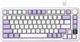 Клавиатура беспроводная Attack Shark X85 Pro Blueberry Switch Bluetooth/Wireless/USB White-Purple (AS-6972792471105-L) - изображение 1