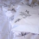 Простынь MirSon Бязь 17-0956 White Botanica 150х220 см (2200013182702) - изображение 1
