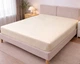 Простирадло на резинці LARA сатин-страйп LUX beige d13176 160х200х25 - зображення 1