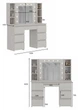 Стол туалетный Art in Head Kler 1200x430х1400 мм Кашемир (TB36140000000) - изображение 5