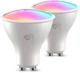 Набір ламп Govee B600D GU10 Smart LED Bulb RGBWW Wi-Fi/Bluetooth Білий 2 шт (B600D3C1) - зображення 2