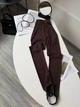 Базовые лосины с штрипками шоколад 50-52 (с240- 6060) - изображение 2