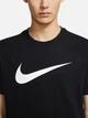 Koszulka męska bawełniana Nike M Nsw Tee Icon Swoosh DC5094-010 XL Czarna (194502460971) - obraz 4