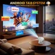 Міні-проєктор Velec TP360 Smart 450 ANSI (Android 14.0 / Wi-Fi 6 / Bluetooth 5.4) White - зображення 6
