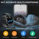 Смарт-годинник Donerton P131 з GPS, 2.06" AMOLED дисплеєм та захистом 5ATM (Black) - зображення 8