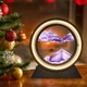 Настольная лампа 3D песочные часы Wai Danie Purple - изображение 5