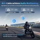 Мотоциклетна Bluetooth-гарнітура Fodsports FX8 Air для мотоциклетного шолома (2 шт) - зображення 2