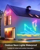 Розумна водонепроникна неонова стрічка RGB USB 5 м - зображення 6