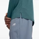 Чоловічій бірюзовий лонгслів New Balance Sport Essentials 52 (XL) (MT41225AAZ) - зображення 5