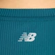Жіноча бірюзова футболка New Balance Ribbed Fitted 34 (XS) (WT53125AAV) - зображення 6