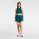 Женский бирюзовый топ New Balance NB Sleek Storage Race Crop 36 (S) (WT61P7F8AAV) - изображение 3