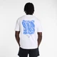 Чоловіча біла футболка New Balance Wavey T-Shirt 52 (XL) (MT61B2STWT) - зображення 1