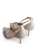 Босоніжки жіночі на підборах Meideli 8041/Beige/H9326-10/B 38 Бежевий - изображение 4