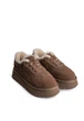 Кеди з хутром жіночі ITTS 2137/Choco/Fur/x-F261-35/B 36 Коричневий - изображение 2
