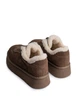 Кеди з хутром жіночі ITTS 2137/Choco/Fur/x-F261-35/B 36 Коричневий - изображение 4