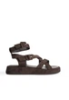 Босоніжки жіночі Meideli 8031/DarkBrown/S5757-7/B 37 Коричневий - зображення 2