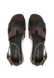 Босоніжки жіночі Loretta 8035/Black-Brown/H115-1/B 41 Коричневий - изображение 3