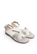Босоніжки жіночі Loretta 8035/Beige-White/H115-3/B 40 Бежевий - изображение 1