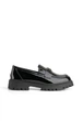 Лофери шкіряні жіночі Meideli 6164/Black/Lacquer/XC557-13/B 39 Чорний - изображение 1