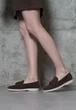 Лофери замшеві жіночі Vika 6234/Chocolate/C621-3/B 39 Коричневий - зображення 6