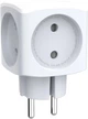 Разветвитель электрический СolorWay 16A/3680W(Max) White (CW-CHE4W) - изображение 3