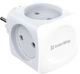 Разветвитель электрический СolorWay 16A/3680W(Max) White (CW-CHE4W) - изображение 4