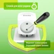 Разветвитель электрический СolorWay 16A/3680W(Max) White (CW-CHE4W) - изображение 12