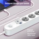 Сетевой фильтр-удлинитель СolorWay 4 розетки/4USB (Type-C 2PD20W + 2USB QC3.0) (20W) 2м White (CW-CHE44PDW) - изображение 9