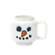 Kubek ceramiczny LEGO Iconic Snowman ceramiczny 255 ml Biały (5711938035440) - obraz 1