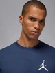 Футболка хлопковая длинная мужская Jordan M J Jumpman Ss Lbr Tee IM9803-410 M Синяя (198730649979) - изображение 4