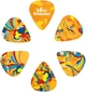Набор медиаторов D'Addario 1CWH4-11B1 Yellow Submarine 55th Anniversary Guitar Picks - Primrose Prairie - изображение 1