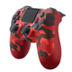 Бездротовий геймпад DualShock 4 V2 Bluetooth для PlayStation і ПК — Червоний камуфляж - зображення 2