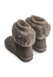 Уггі замшеві жіночі FDLT 9095/Grey/Fur/9027/05-2/B 37 Сірий - зображення 4