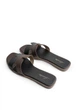 Шльопанці жіночі Loretta 8036/Black-Brown/H116-1/B 38 Коричневий - изображение 4