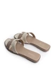 Шльопанці жіночі Loretta 8036/Khaki-Beige/H116-5/B 41 Бежевий - изображение 4