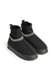 Уггі з хутром жіночі Lion 9066/Black/Fur/CL2519/B 39 Чорний - изображение 2