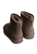 Уггі замшеві жіночі Ailaifa 9090/Brown/Fur/U8-3/B 36 Коричневий - зображення 4
