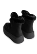 Уггі замшеві жіночі Ailaifa 9087/Black/Fur/M021/B 41 Чорний - изображение 3