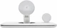 Беспроводная зарядная док станция LEXEGO MagSafe для Apple iPhone Apple Watch AirPods докстанция 3в1 для айфона смарт часов наушников зарядное устройство в комплекте White WCSV18-W - изображение 13